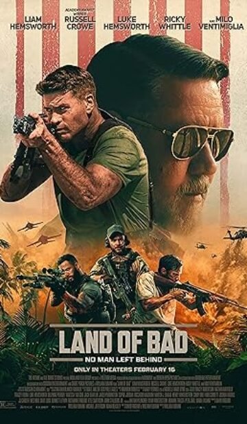 Land of Bad (2024) Hindi Dubbed Full Movie Watch Online HD Print Free Download