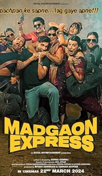 Madgaon Express (2024) Hindi Full Movie Watch Online HD Print Free Download